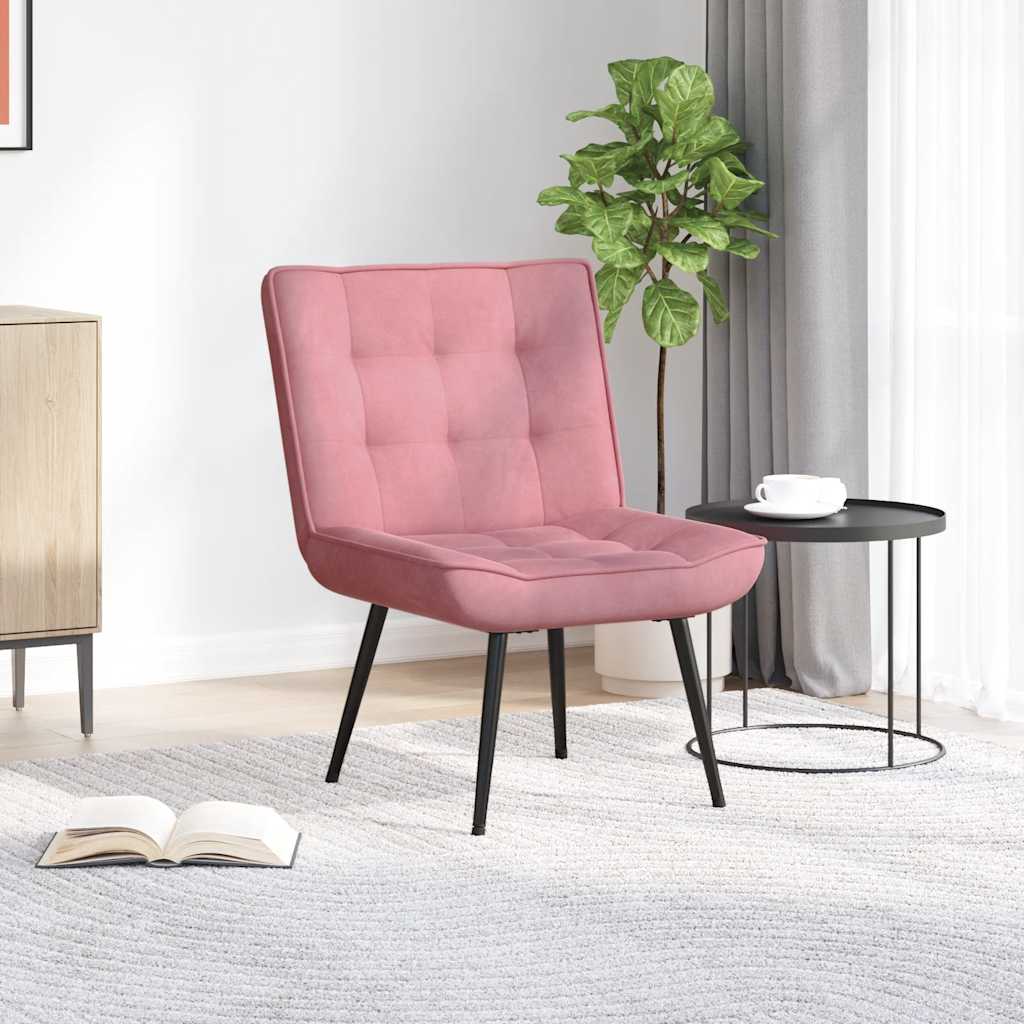 Relaxsessel Rosa 64x74x84 cm Samt