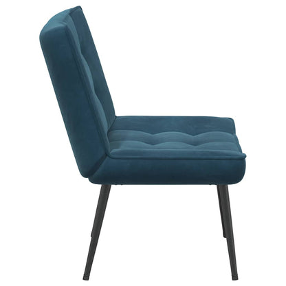 Relaxsessel Blau 64x74x84 cm Samt