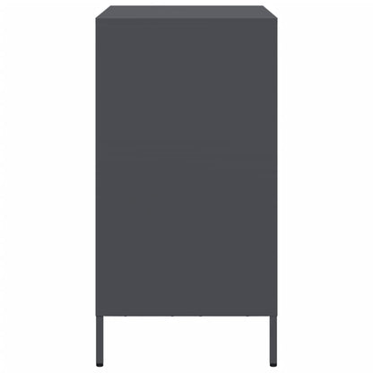 Sideboard Anthrazit 68x39x73,5 cm Kaltgewalzter Stahl
