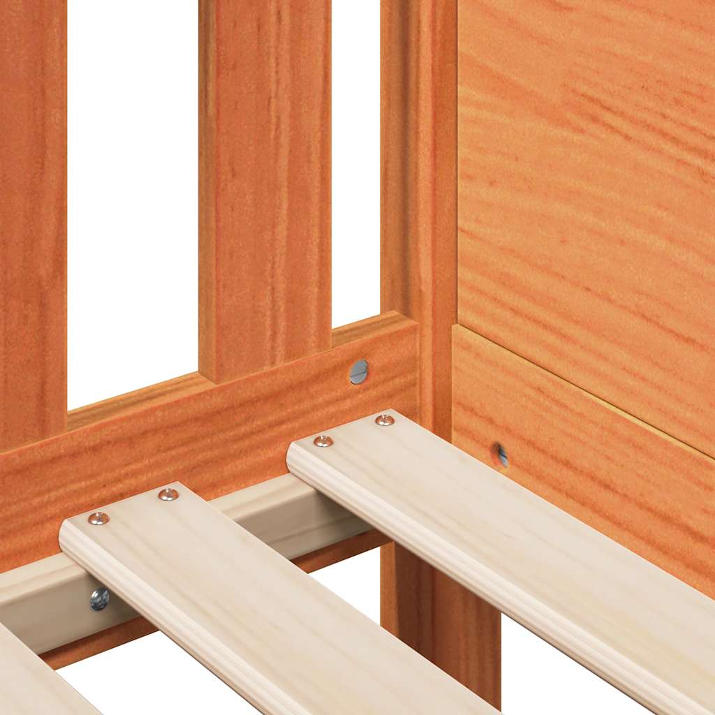 Kinderbett mit Schubladen 70x140 cm Massivholz Kiefer