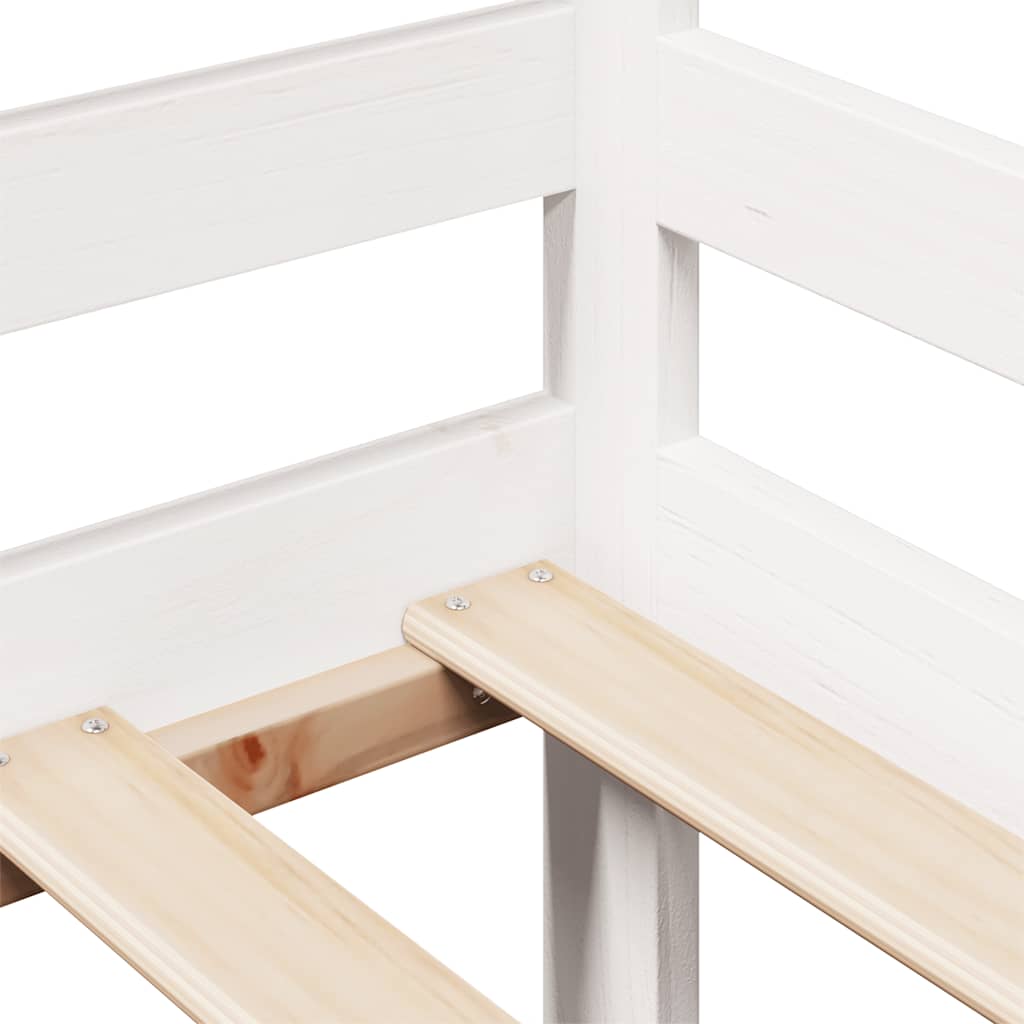 Tagesbett mit Schubladen 80x200 cm Massivholz Kiefer