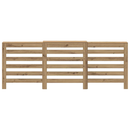 Heizkörperverkleidung Artisan-Eiche 205x21,5x83,5 cm