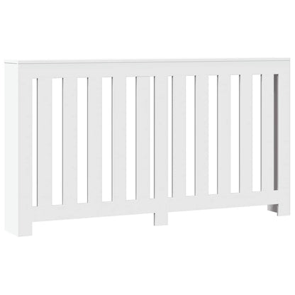 Heizkörperverkleidung Weiß 149x20x82 cm Holzwerkstoff