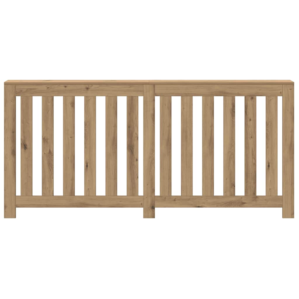 Heizkörperverkleidung Artisan-Eiche 175x20x82 cm Holzwerkstoff