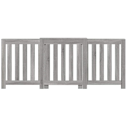 Heizkörperverkleidung Grau Sonoma 205x21,5x83,5 cm