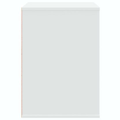 Kommode Weiß 80x41x58 cm Holzwerkstoff