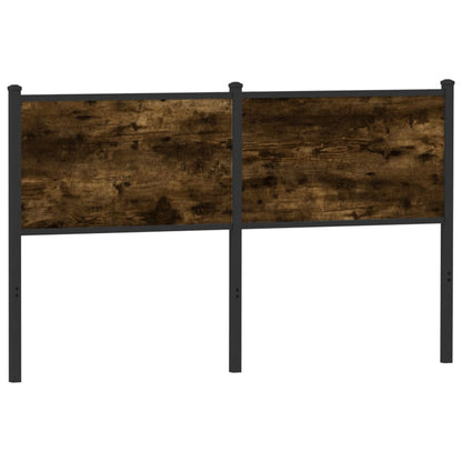 Ersatz-Kopfteil Räuchereiche 140 cm Holzwerkstoff und Stahl