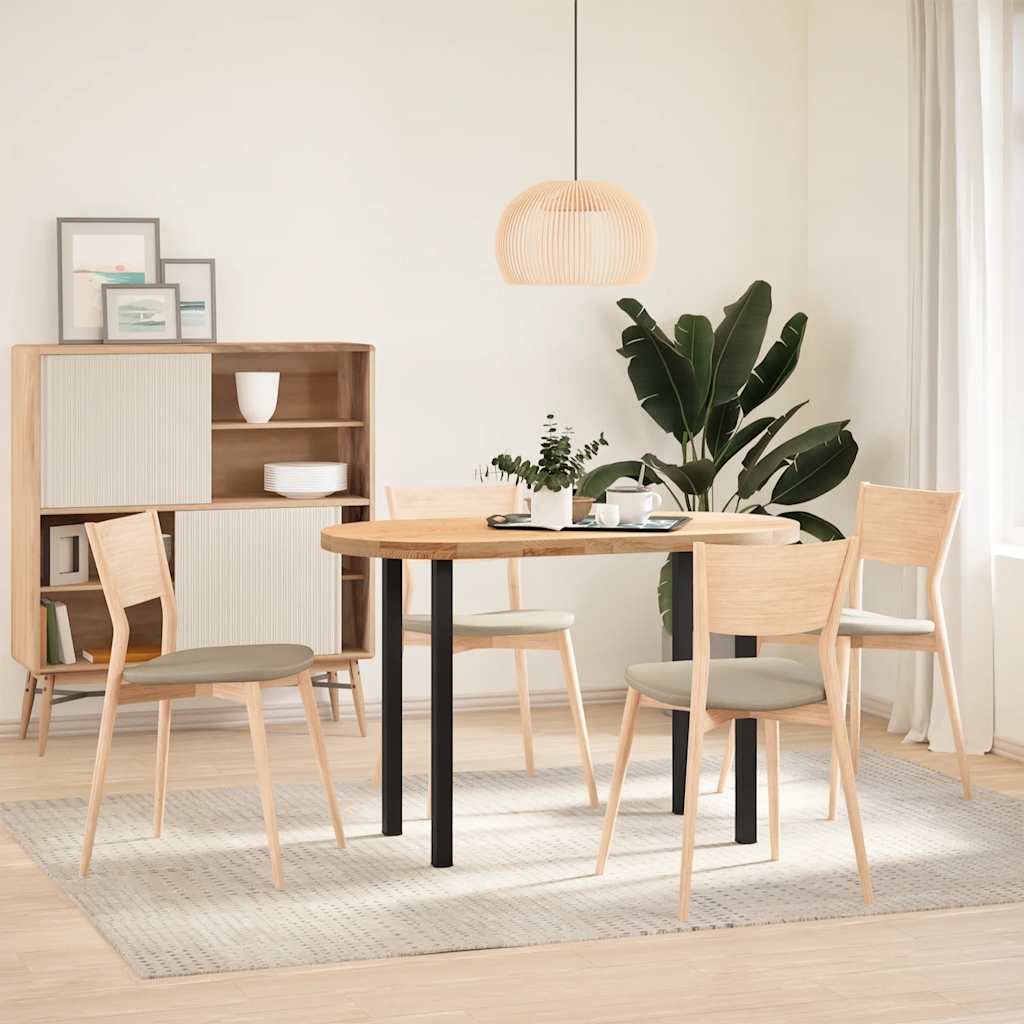 Konsolentischbeine 4 Stk. Schwarz 72-74 cm Stahl