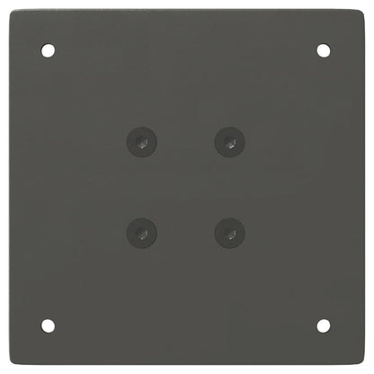 Konsolentischbeine 4 Stk. Anthrazit 72-74 cm Stahl