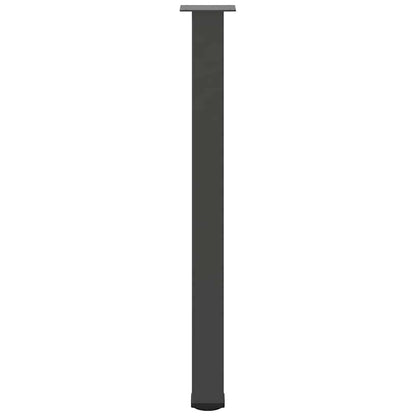 Bartischbeine 4 Stk. Anthrazit 90-92 cm Stahl