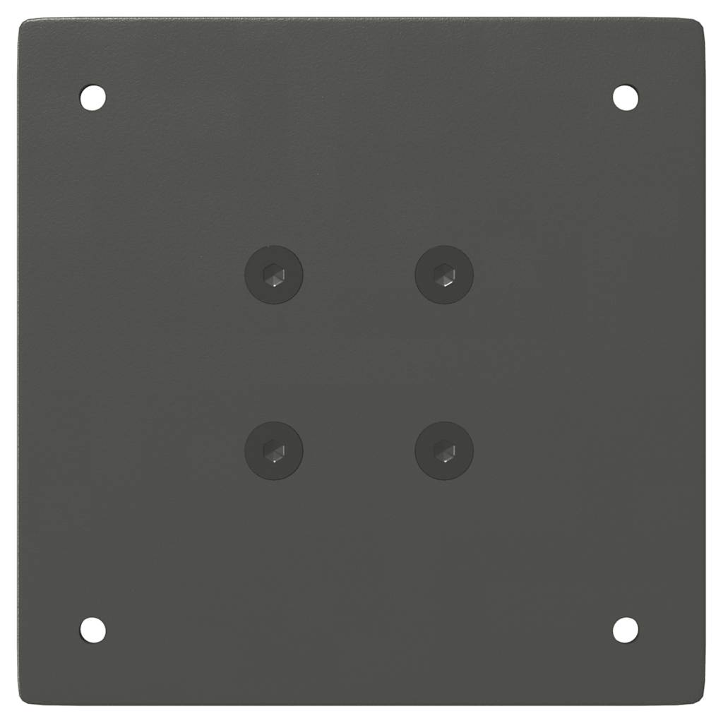 Couchtischbeine 4 Stk. Anthrazit 30 cm Stahl