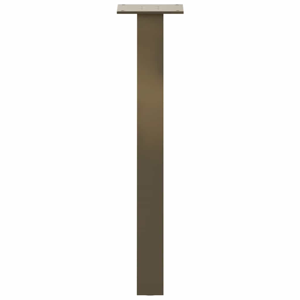 Couchtischbeine 4 Stk. Naturstahl 30 cm Stahl