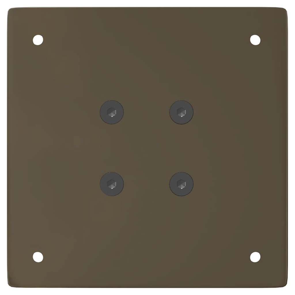 Couchtischbeine 4 Stk. Naturstahl 30 cm Stahl