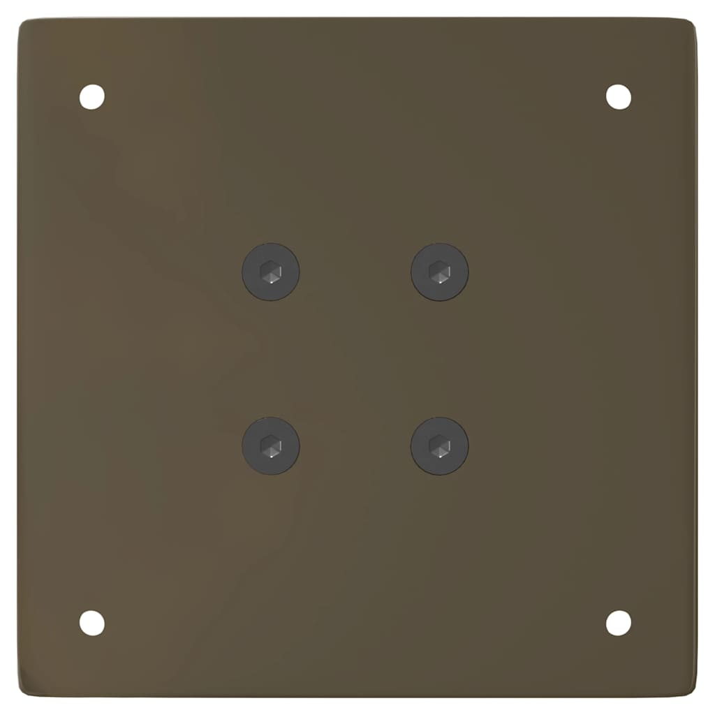 Konsolentischbeine 4 Stk. Naturstahl 72 cm Stahl