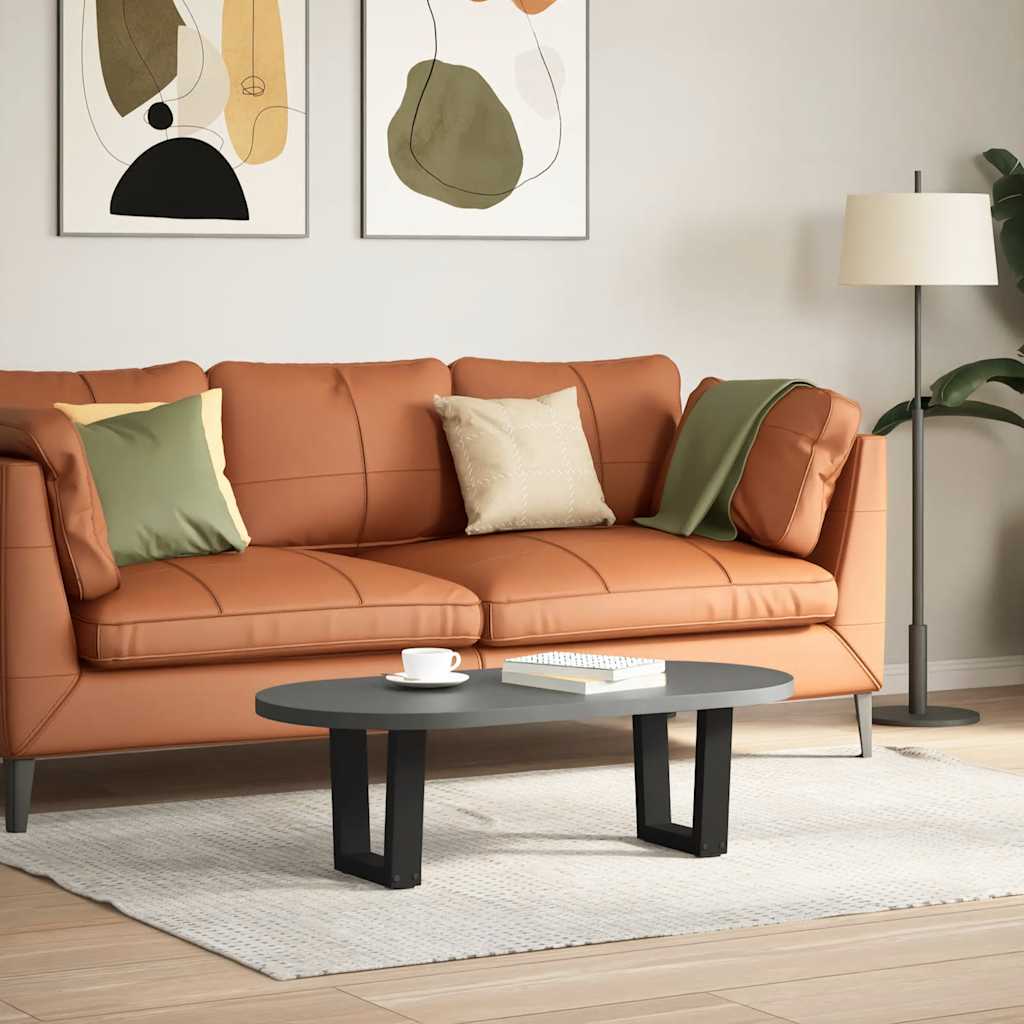 Couchtischbeine V-Form 2 Stück Schwarz 30x(30-31,3) cm Stahl