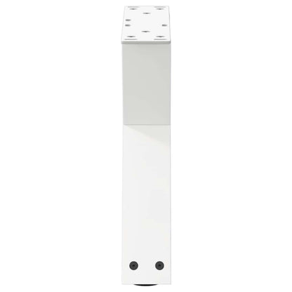 Couchtischbeine 2 Stk. Weiß 30x(30-31,3) cm Stahl