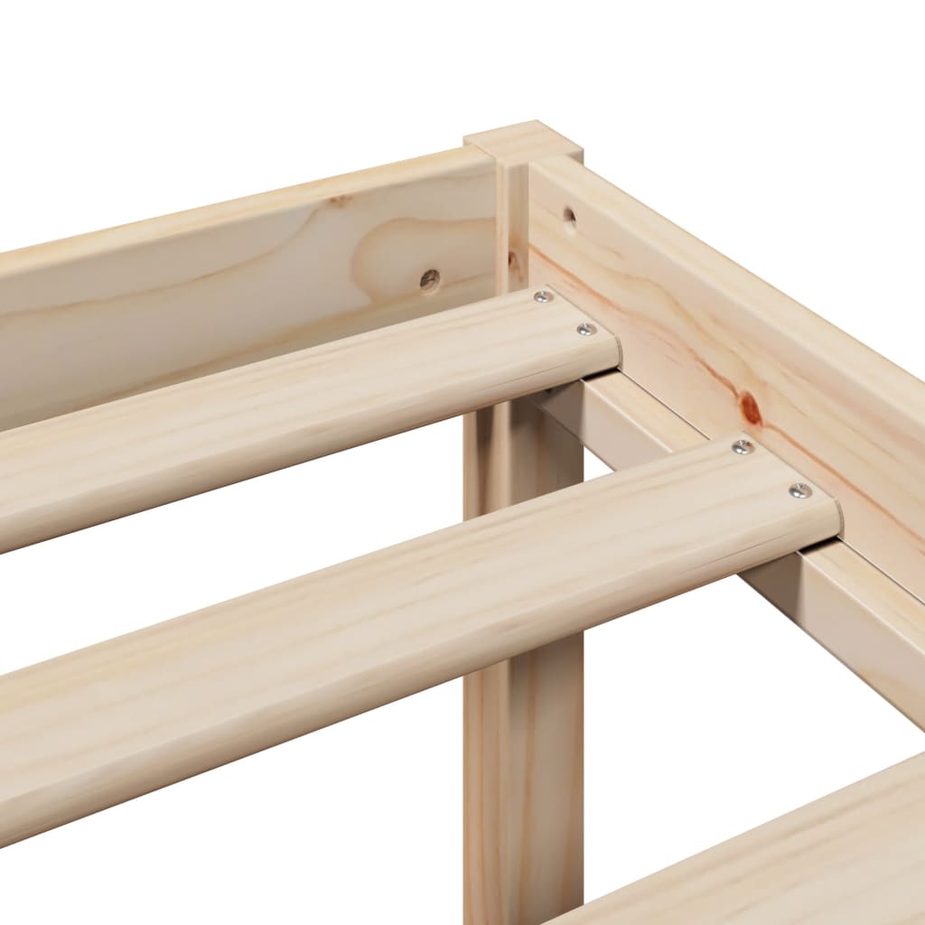 Seniorenbett mit Kopfteil ohne Matratze 140x190 cm