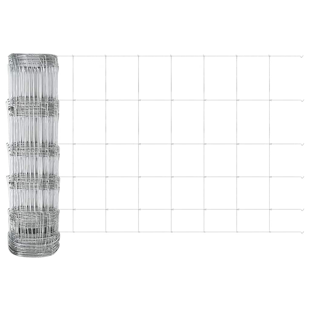 Zaunpfosten Galvanisiert 100 x 0,8 m Stahl