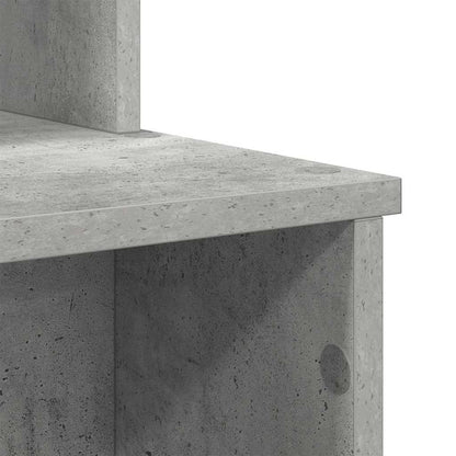 Schreibtisch Beton Grau 120,5 x 44 x 88,5 cm Holzwerkstoff