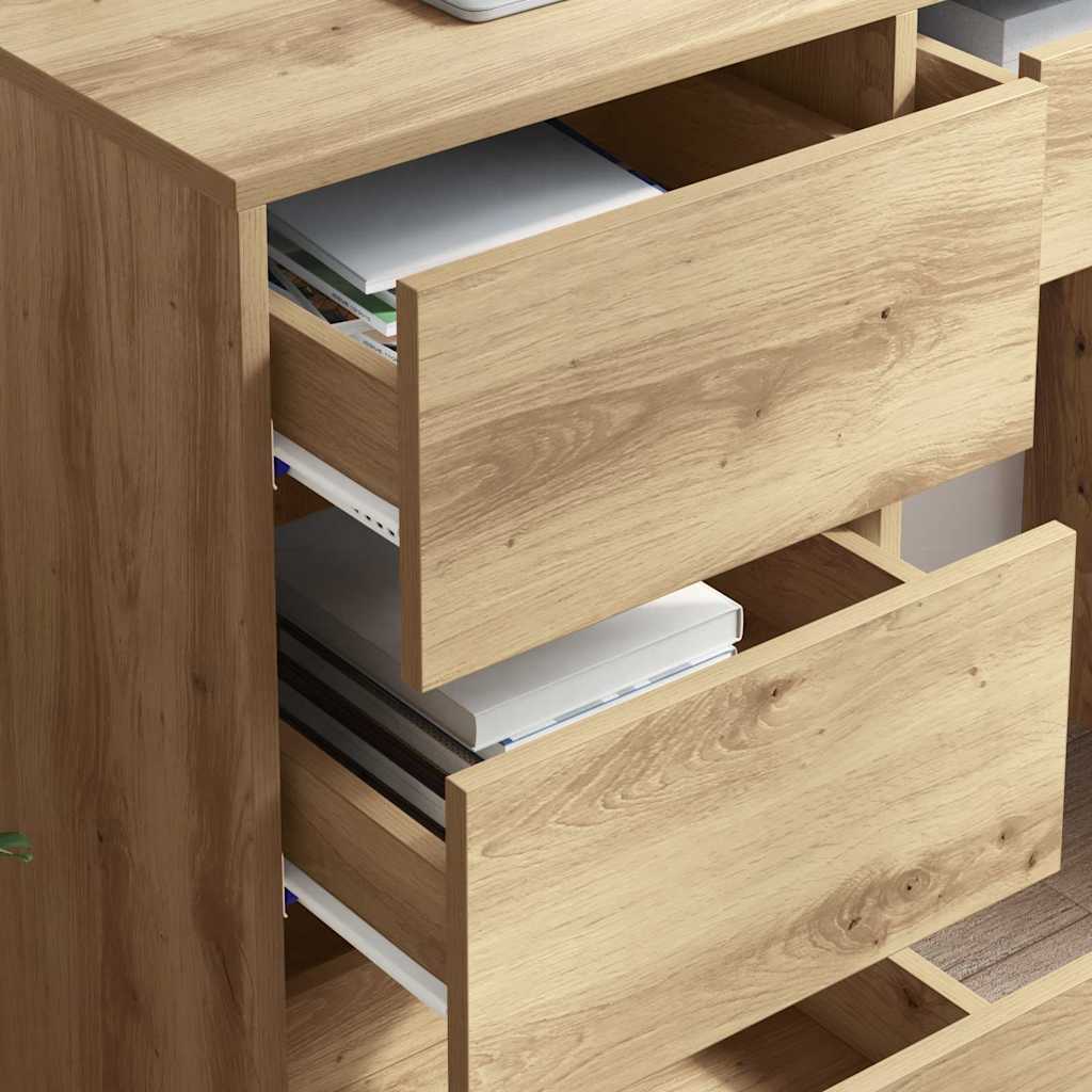 Schreibtisch Artisan-Eiche 90 x 37,5 x 75 cm Holzwerkstoff