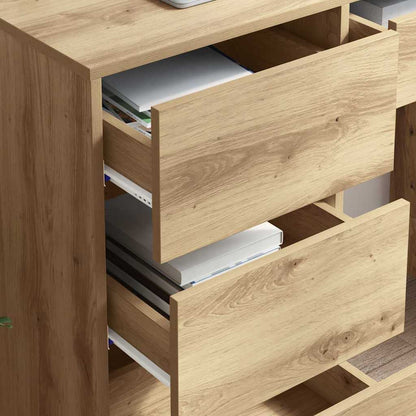 Schreibtisch Artisan-Eiche 90 x 37,5 x 75 cm Holzwerkstoff