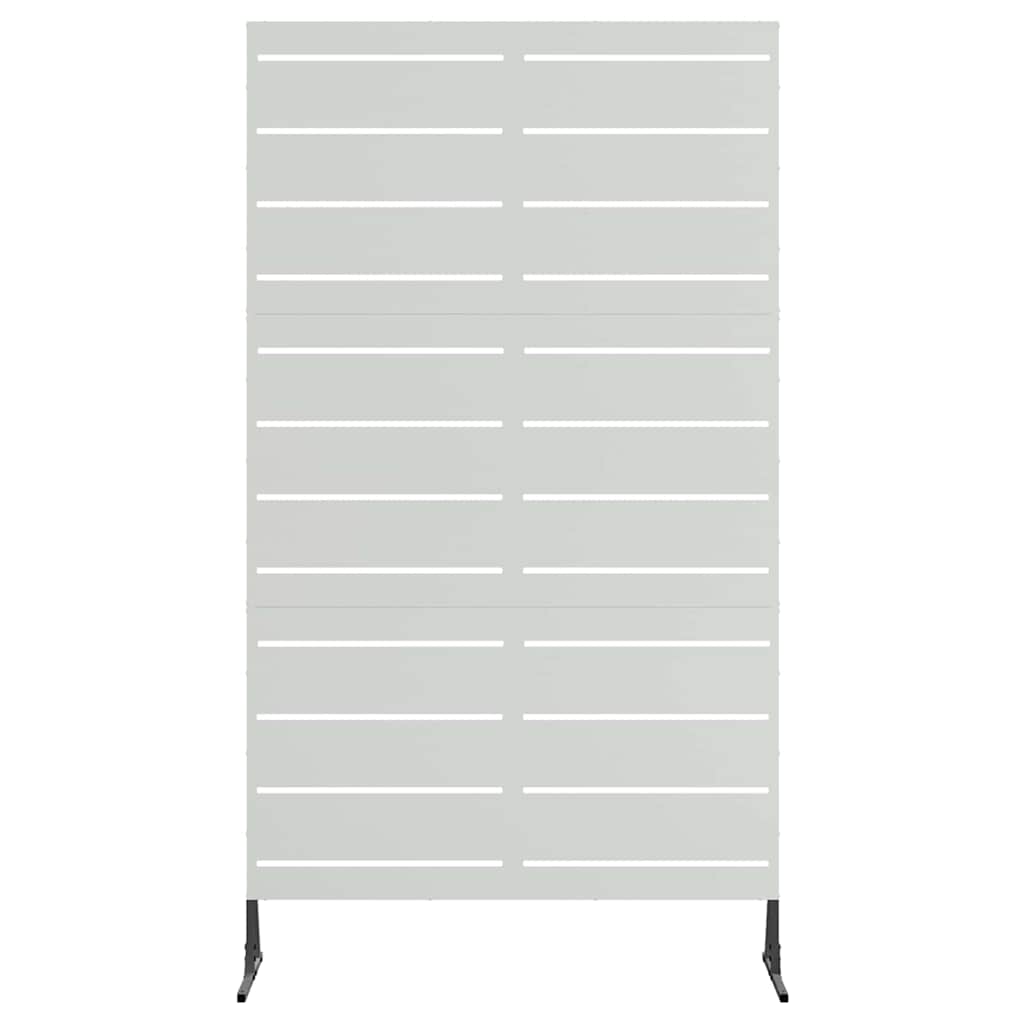 Sichtschutz Grau 100 x 50 x 180 cm Stahl