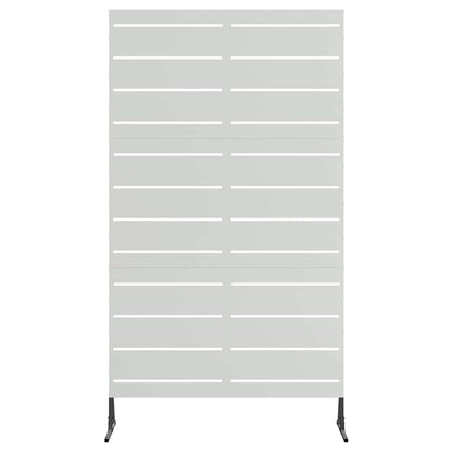 Sichtschutz Grau 100 x 50 x 180 cm Stahl