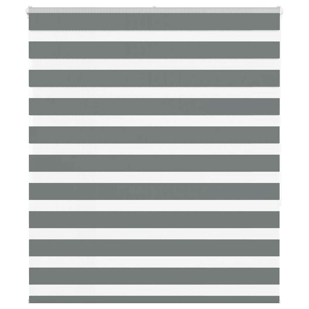 Doppelrollo Dunkelgrau 120x150 cm Stoffbreite 115,9 cm Polyester