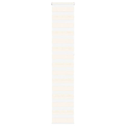 Doppelrollo Marmorbeige 45x230 cm Stoffbreite 40,9 cm Polyester