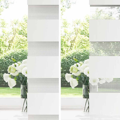 Doppelrollo Marmorbeige 115x230cm Stoffbreite 110,9 cm Polyester