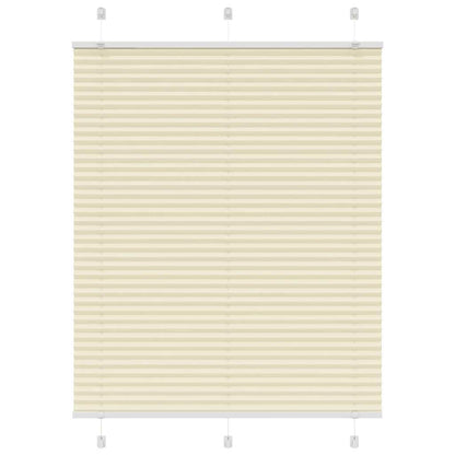Plissee Creme 110x150 cm Stoffbreite 109,4 cm Polyester