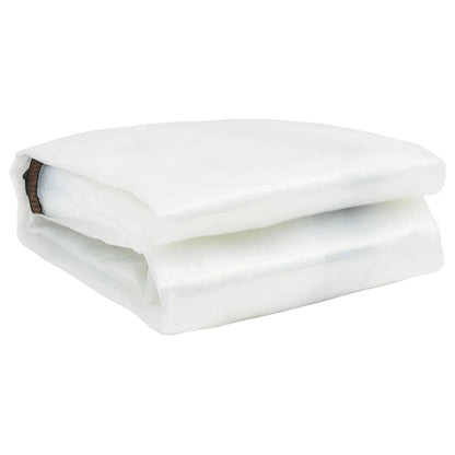 Transparente Plane mit Ösen 1x12 m Polyethylen