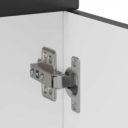 Küchenunterschrank Kalmar Schwarz Holzwerkstoff