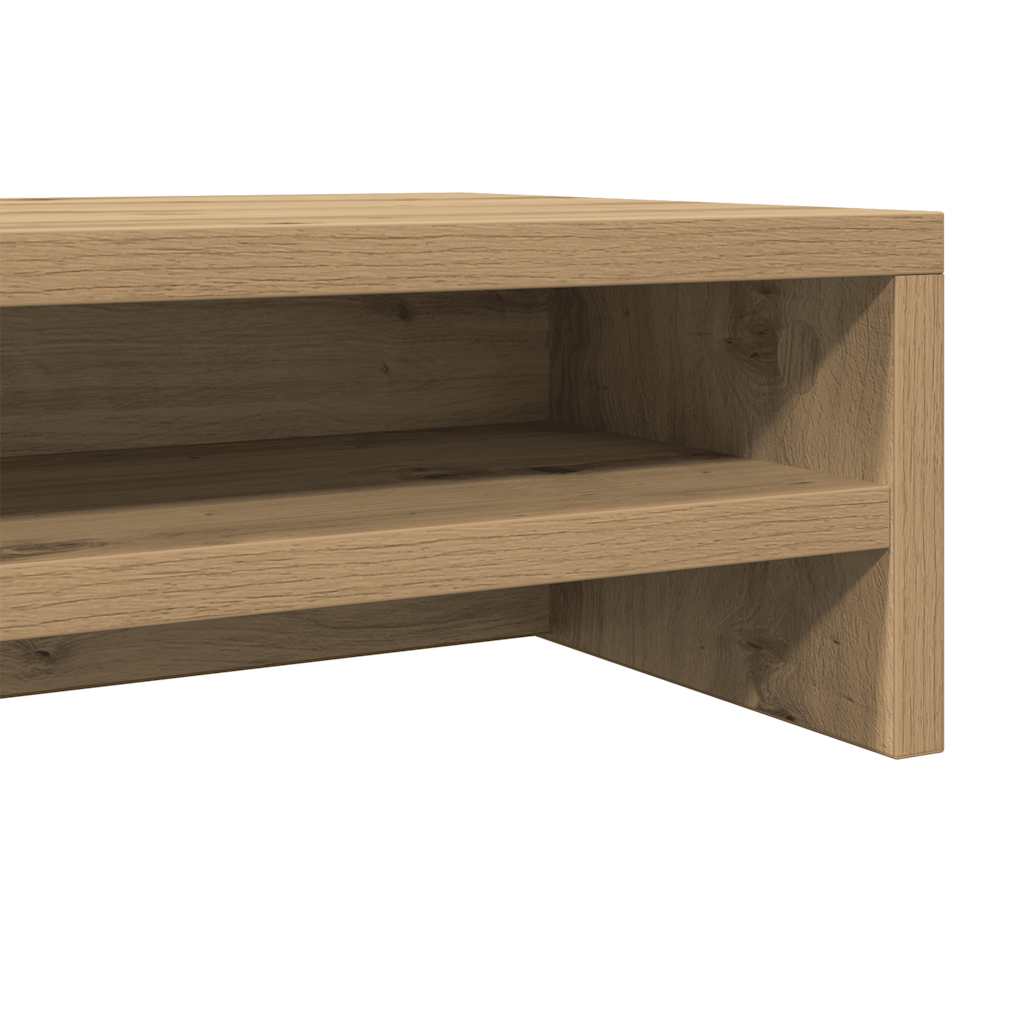 Monitorständer Artisan Oak 100x24x13 cm Holzwerkstoff