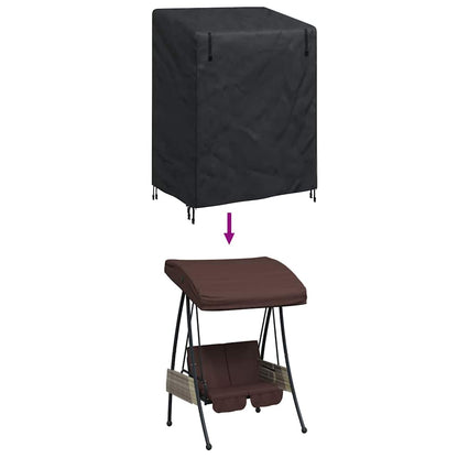 Hollywoodschaukel-Abdeckung 120 x 90 x 155 cm 210D Oxford Stoff