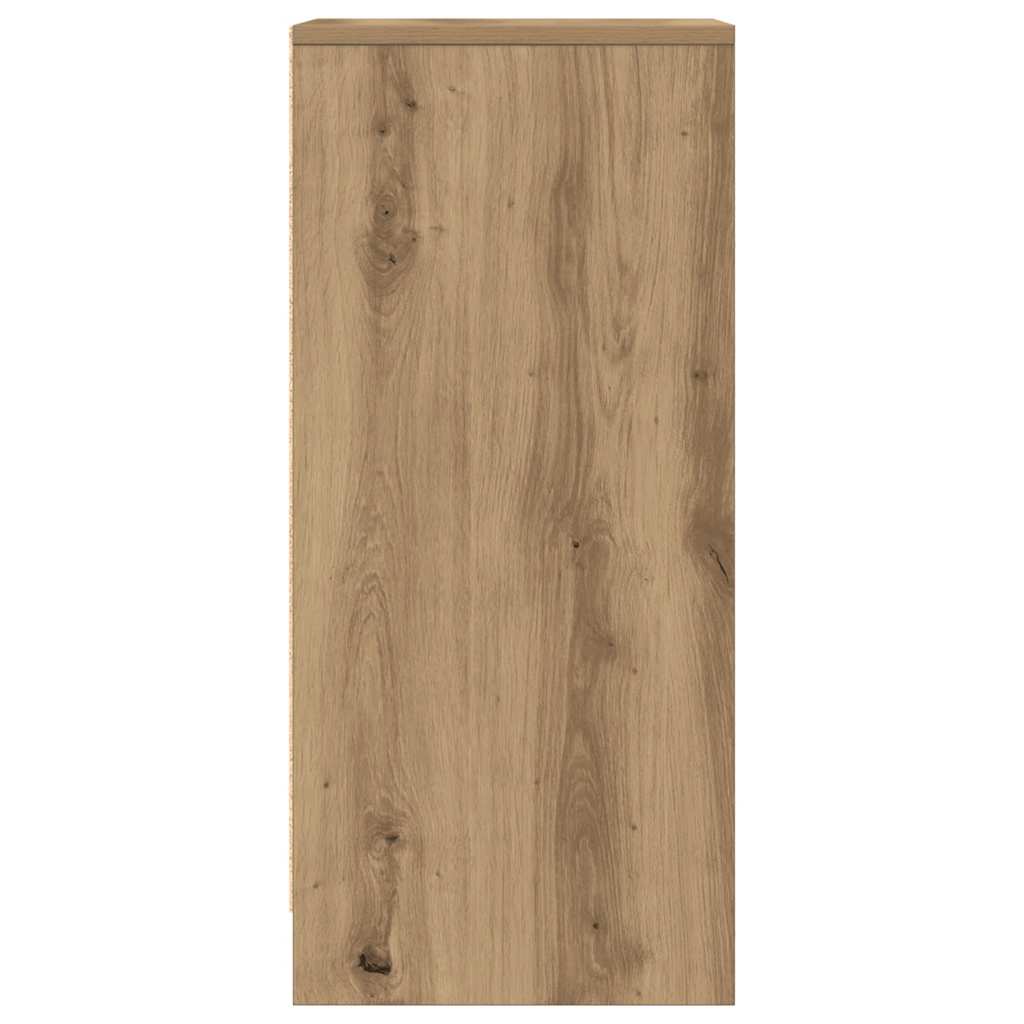 Sideboard Artisan-Eiche 29,5x34x76 cm Holzwerkstoff