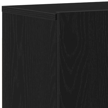 TV-Schränke 2 Stk. Schwarze Eiche 120 x 30 x 41 cm Holzwerkstoff