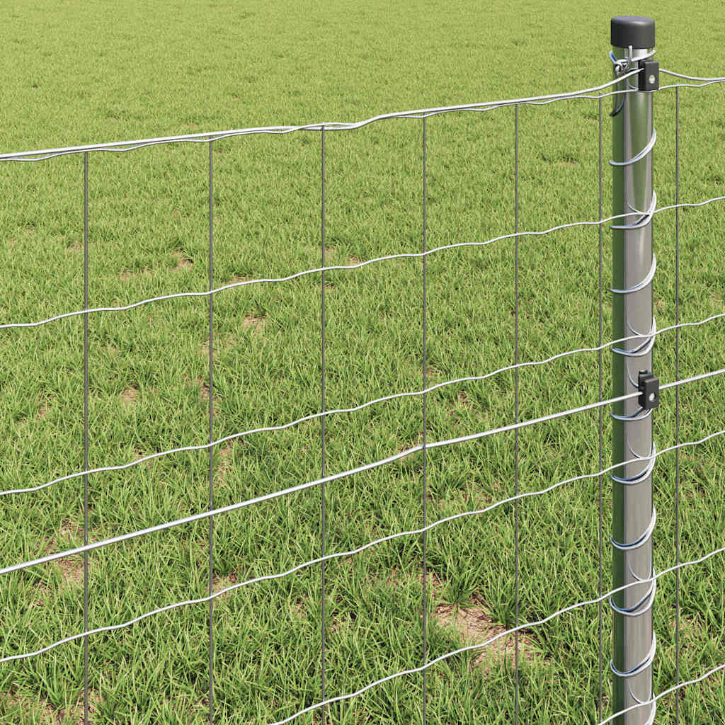 Eurozaun 0,8 x 25 m PVC-beschichtetes Eisen