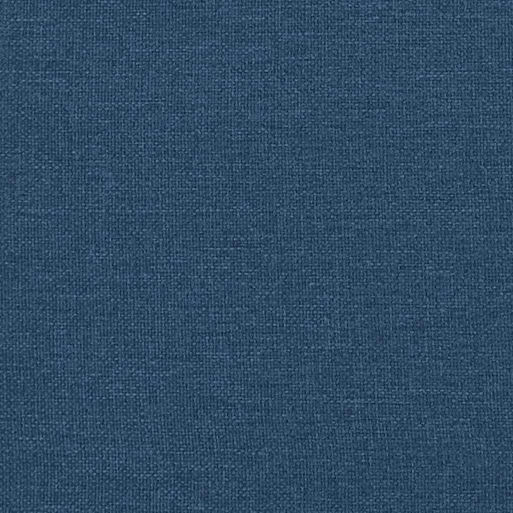 Kopfteil Blau 200 cm Stoff