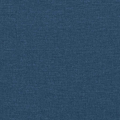 Kopfteil Blau 200 cm Stoff