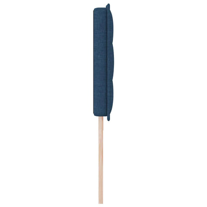 Kopfteil Blau 200 cm Stoff