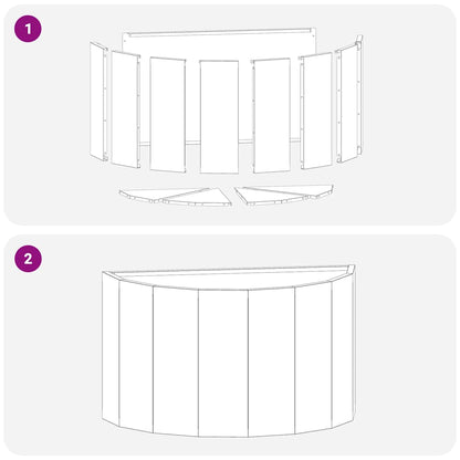 Pflanzkübel Olive Grün 60 x 30 x 35 cm Stahl