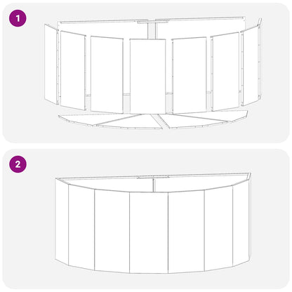 Pflanzkübel Schwarz 120 x 60 x 50 cm Stahl