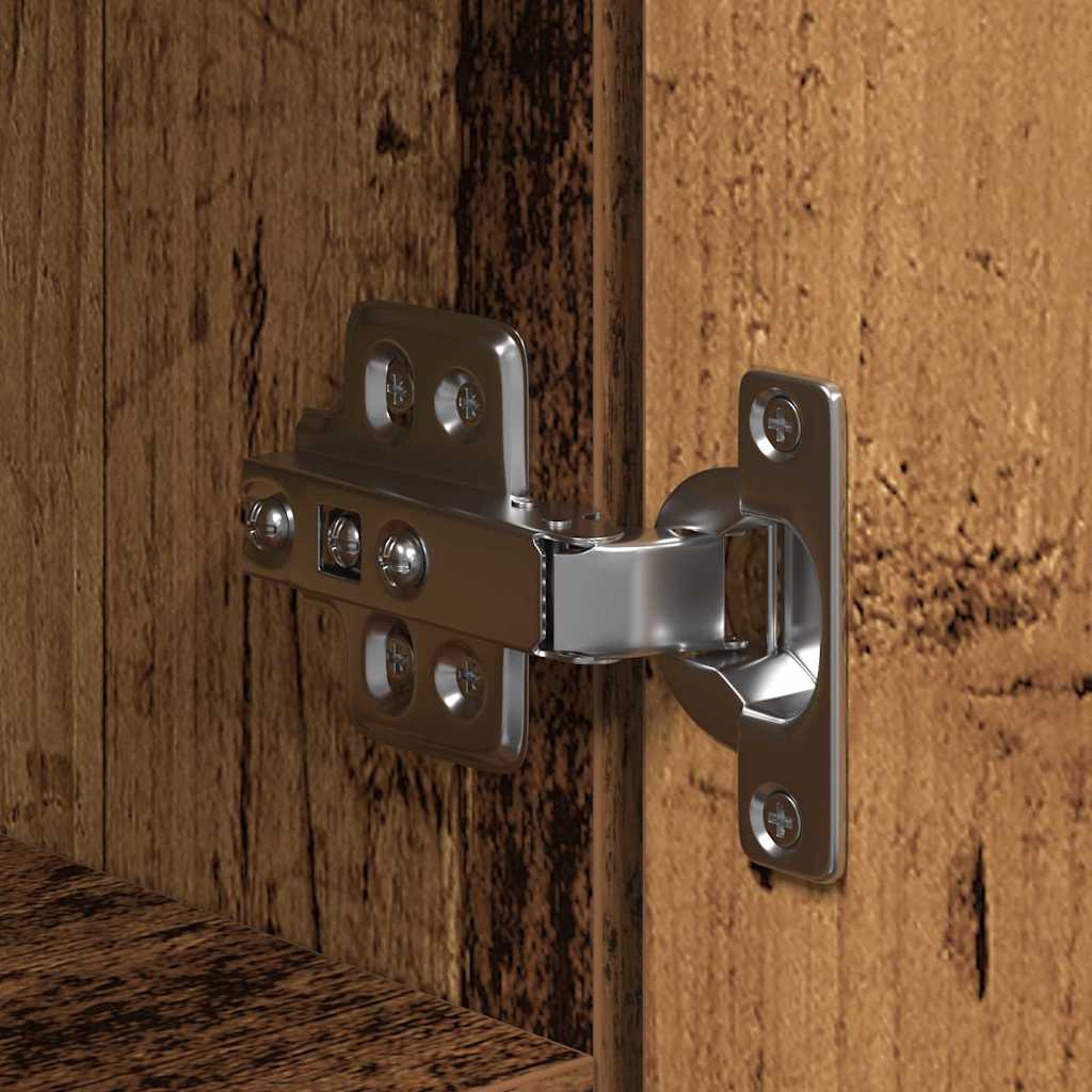 Highboard 2 pcs Altholz 30 x 42,5 x 185 cm