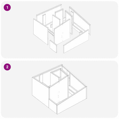 Garten-Pflanzgefäß Silber 60 x 60 x 50 cm Verzinkter Stahl
