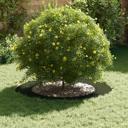 geeignet für flachen Baumring Olivgrün Ø60 / 90 cm Stahl