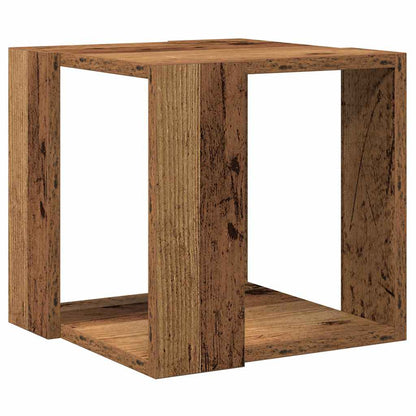 Couchtisch Altholz 32 x 32 x 30 cm Holzwerkstoff