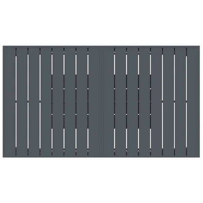 Garten Essgruppe 9 pcs Anthrazit Poly-Rattan