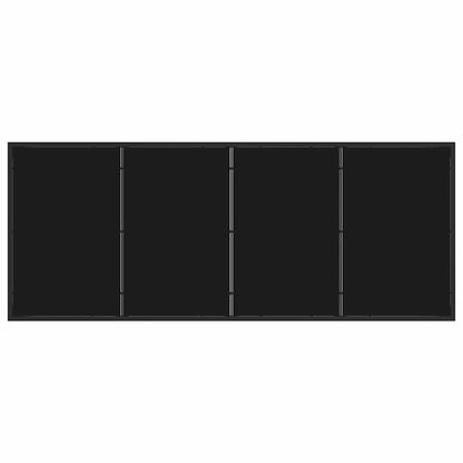 Garten Essgruppe 9 pcs Beige Poly-Rattan