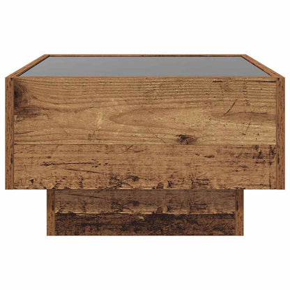 Couchtisch Altholz 50 x 50 x 30 cm Holzwerkstoff